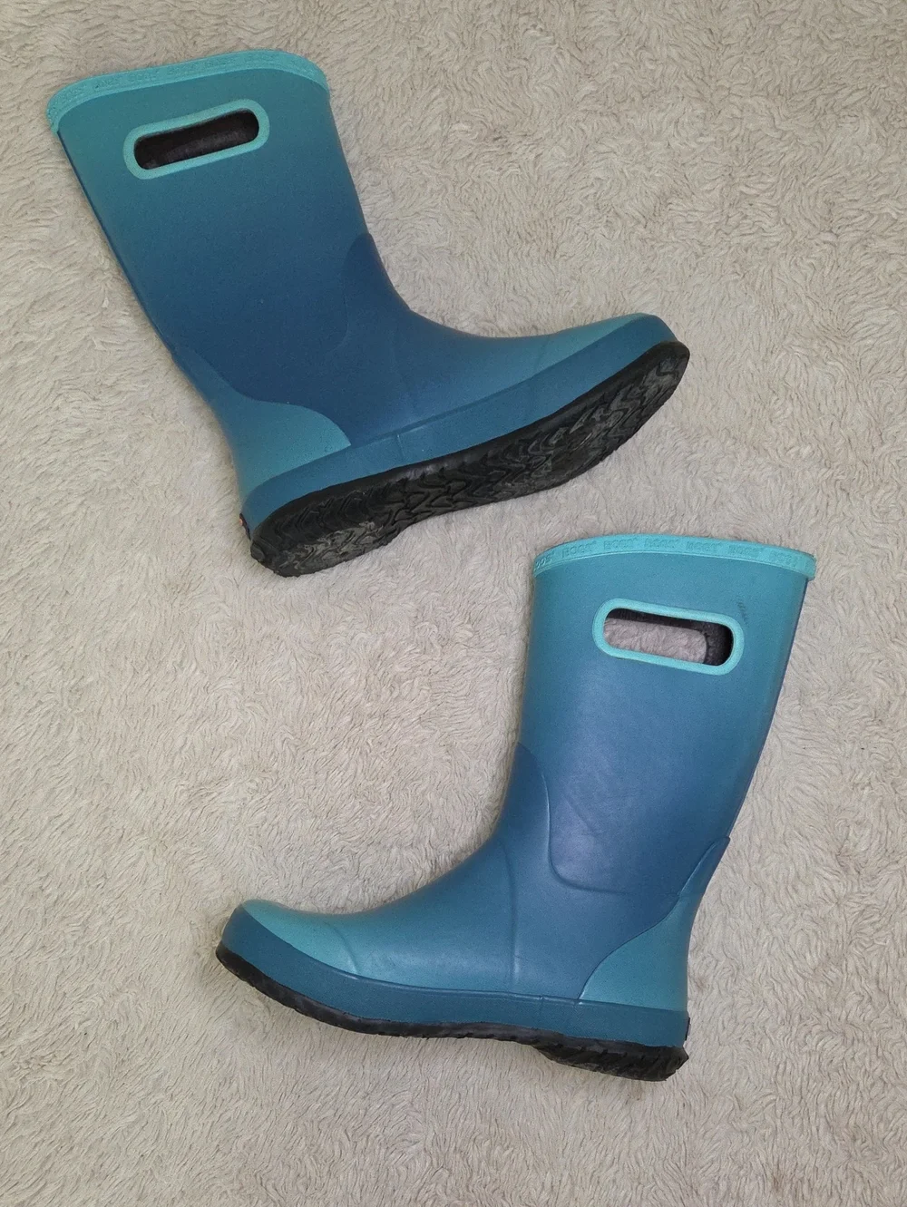 Bogs Kids Ombre Rain Boots Sz 5